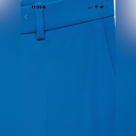 LIKE NEW Mango Vibrant Blue Pants - Picture 8 of 15
